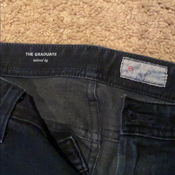 AG Mens Jeans Dark Blue Graduate 38x34 - Picture 2 of 4